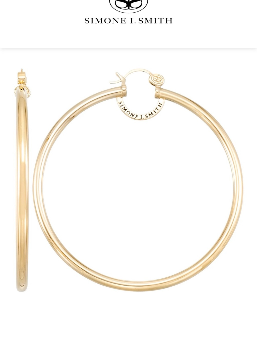 Large Gold Hoop Earrings for Women by